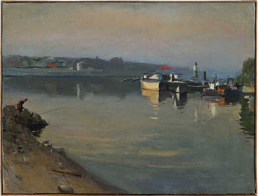 Евстигнеев Иван Васильевич. Будапешт. Пристань